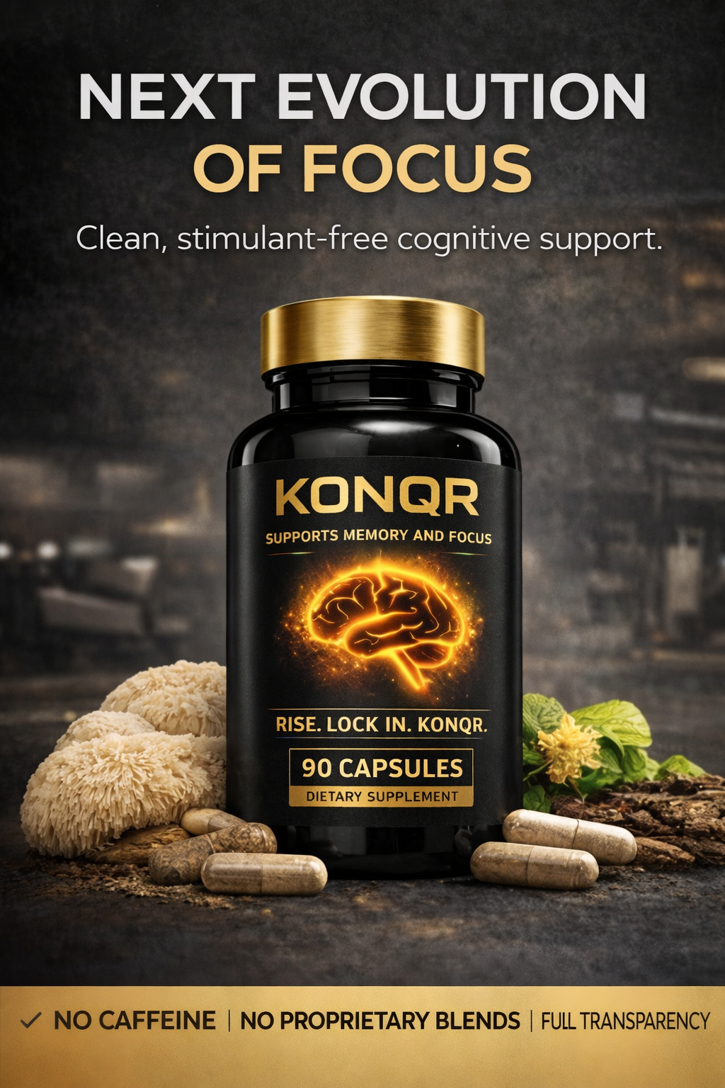 KONQR MEMORY AND FOCUS 90 CAPSULES